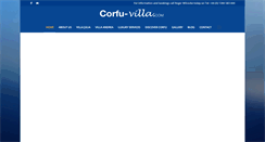 Desktop Screenshot of corfu-villa.com