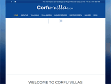 Tablet Screenshot of corfu-villa.com